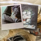 New 2Pcs/Set 2nd Anniversary Card Alien Stage TV Anime Card Ivan Till Cosplay Square CD Card Instant Imaging Cards Postcard Gift