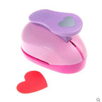 8/16/25/38/50mm Random Color Heart Punch DIY Embossing Punches Scrapbooking Machine Paper Cutting Hole Punch Rounder Cutter