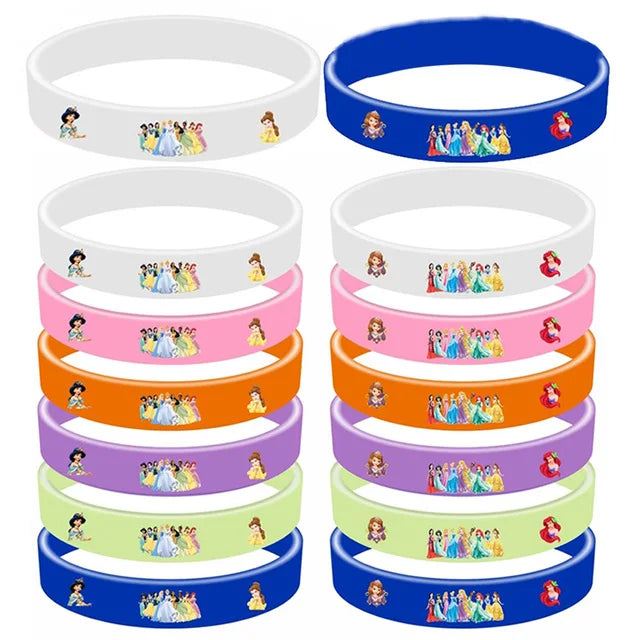 Princess Party Supplies Birthday Disposable Tableware Set  Tablecloth Paper  Plate Napkin for Kid Girl Birthday Supplies