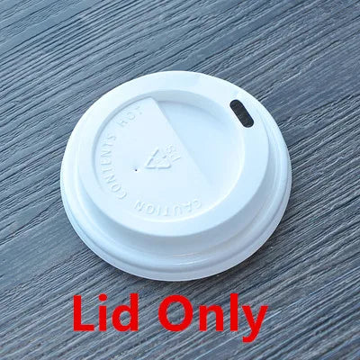 100pc/pack 6oz/180ml Kraft Paper Cup Disposable Paper Cup Coffee Tea Cup Party Wedding Supplies