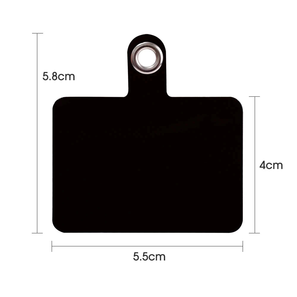 1-30pcs Strong Transparent Phone Lanyard Cads Universal Mobile Phone Flexible Tether Tabs Clear Hanging Strap Patches Cord Clip