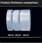 Nano Double sided Adhesive Tape Extra Strong Waterproof Transparent Traceless Tape Thickened Reusable Decorative Tape Home Tools