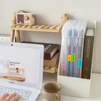 A4 Transparent File Organizer Box (1 Piece), Plastic Project Organizer Box, Office File Protection Box
