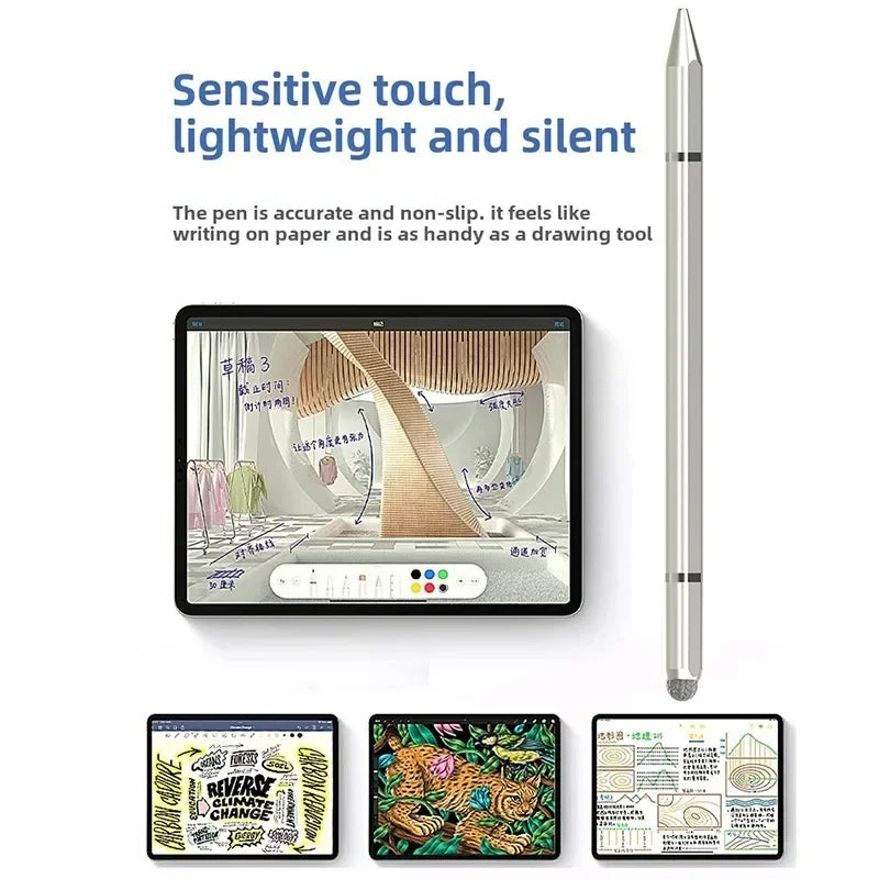 3 in 1 Magnetic Stylus Pen for IOS Android Touch Pen for IPad Samsung Xiaomi Huawei Tablet Smart Phone Drawing Capacitive Pencil