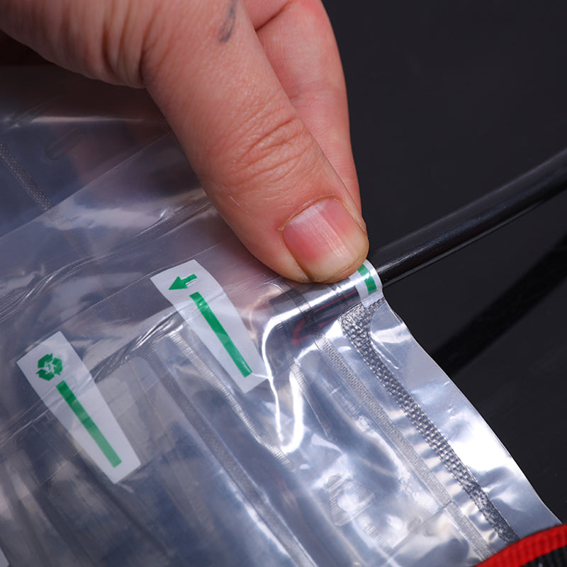 Thick Bubble Mailers Air Column Wrap Packing Bags Roll Bubble Air Inflate Cosmetics Fragile Small Business Packaging