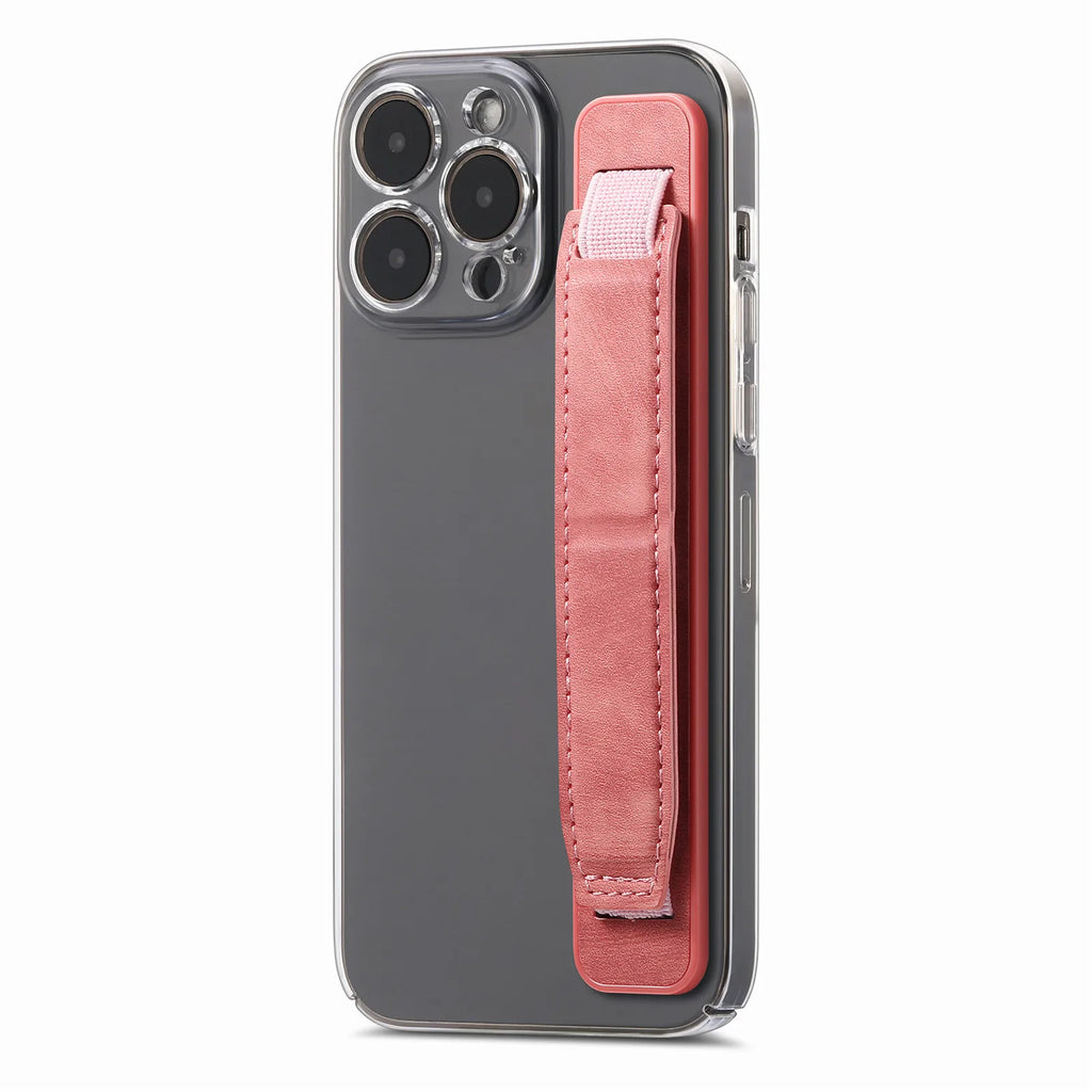 1Pc Adhesive Mobile Phone Push-Pull Bracket Anti Slip and Anti Fall Portable Wrist Strap Multifunctional Desktop Support