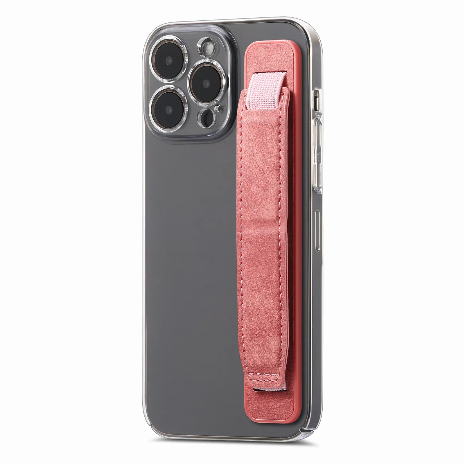 1Pc Adhesive Mobile Phone Push-Pull Bracket Anti Slip and Anti Fall Portable Wrist Strap Multifunctional Desktop Support