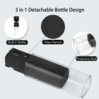 2 in 1 Screen Cleaner Spray for Mobile Phone PC Tablet Ipad Screen Dust Remover Microfiber Wiper Cloth Polish Cleaning Tools