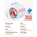 SucceBuy 1.5in Core 6 Rolls Clear Packing Tape with Dispenser 2.7 Mil Shipping Tape Designed for Moving Boxes Storage Mailing