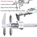 Edge-Center Distance, Center Distance, Digital Caliper, Cone Probe Hole Distance, Centerline Caliper, Edge-To-Hole Measurement