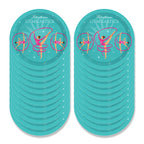 Gymnastics Disposable Tableware Cupcake Holder Plates Napkins TableCloth Banner For Birthday Party Dinnerware Party Supplies