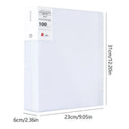A4 Semi Transparent PP Brochure, Multiple Page Sizes To Choose From, Classified Insert Folder, Conference Document Organization,