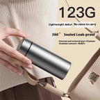 Gianxi Pure Titanium Insulated Cup Men'S And Women'S High-End Water Cup Portable Tea Cup Tea Water Separation Titanium Cup