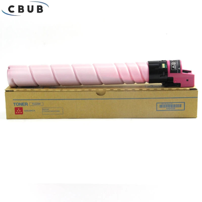 1PCS For Konica Minolta Bizhub C250i C300i C360i TN328 Color Copier Machine Toner Cartridge Compatible TN328K C M Y