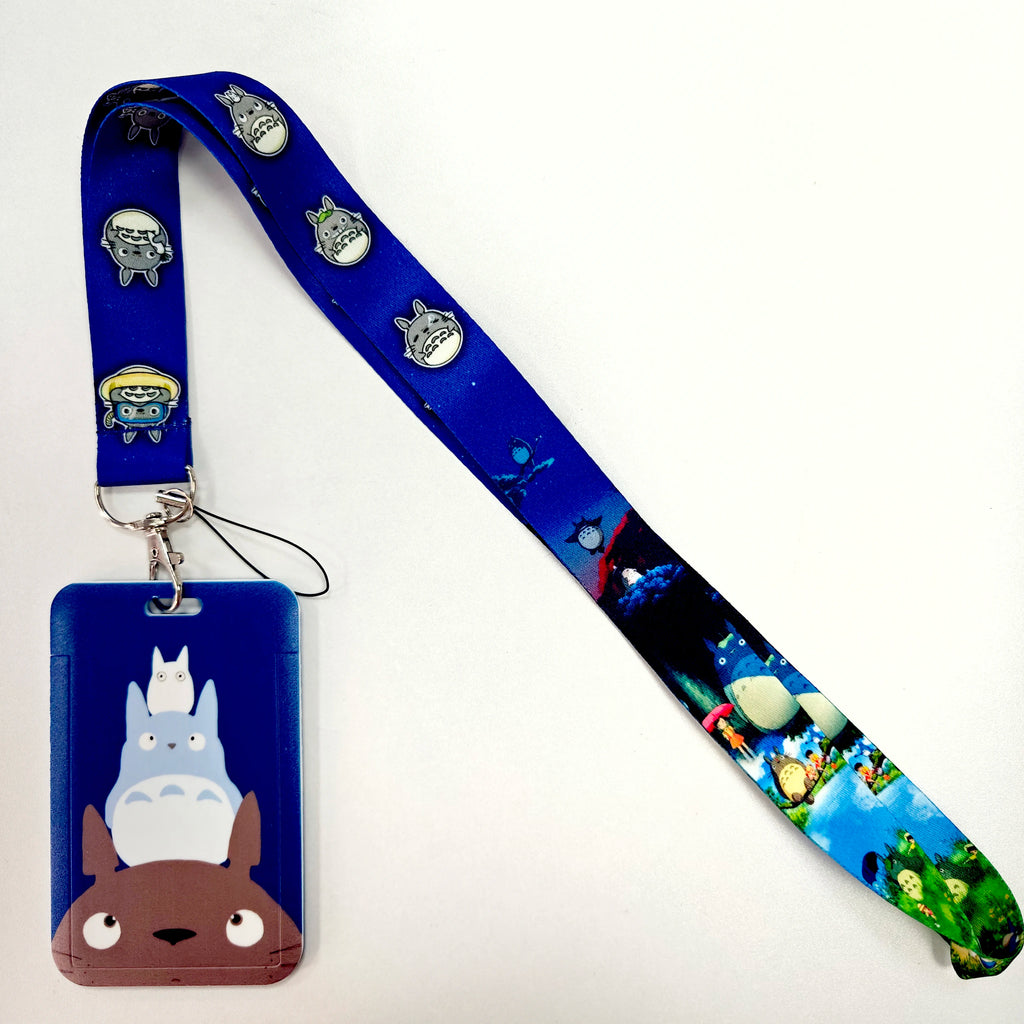 Anime Lanyards Keychain Animated Mobile Phone ID Card pass Hang Rope DIY Jewelry Accessories wholesale