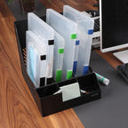 Transparent Thicken A4 File Box Plastic Office Document Sorting Storage Box Buckle Design Book File Archive Seal Boxes Organizer