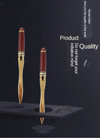1pc exquisite mahogany letter opener, wooden letter opener for opening envelope, office gift gift letter cutting knife