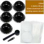 Reusable Aluminum Coffee Capsules Compatible with Nespresso Vertuo Machine - Durable Coffee Pod Shells for Espresso Lovers