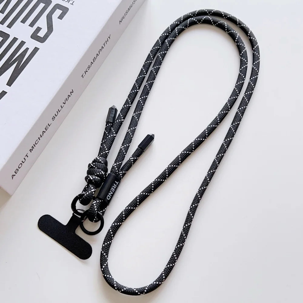 Candy Color Colorful Adjustable Long Lanyard for Mobile Cell Phone Crossbody Anti-Lost Strap Hanging Rope Universal Necklace