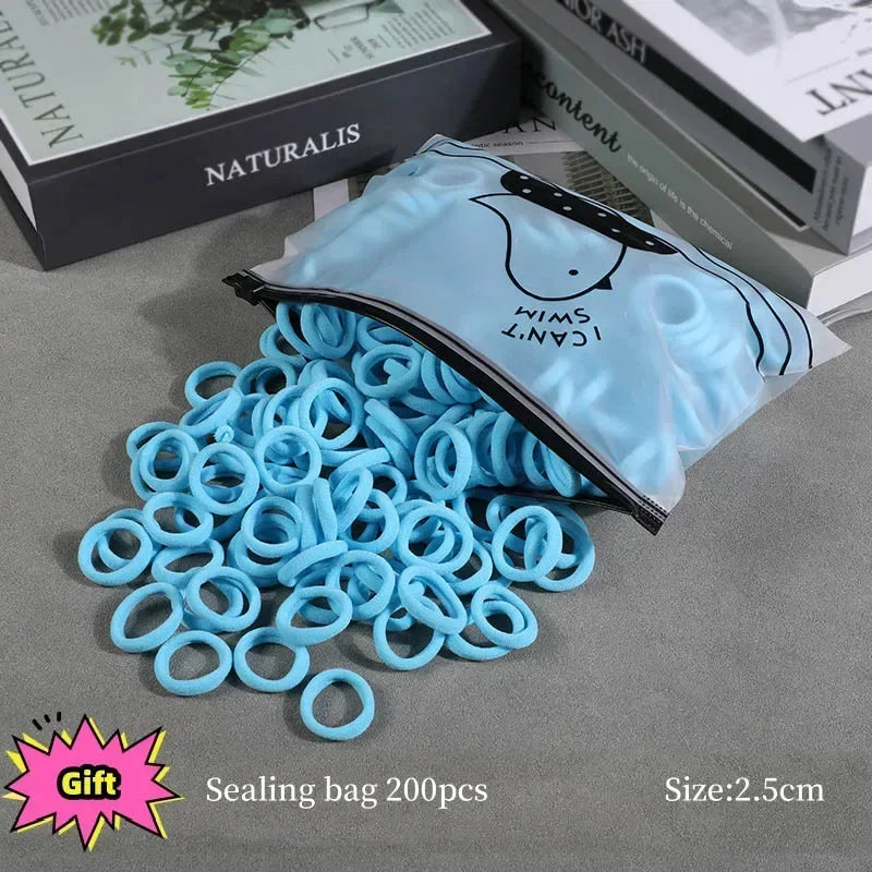 Gift Bag Hair Accessories Girls Bands Kids Rubber Elastique Cheveux Fille Cute Band Elastiques Baby Bandas Headbands Haargummi