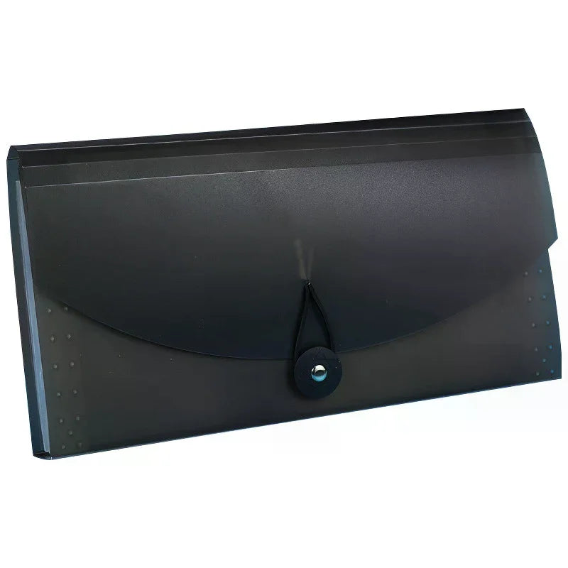 13-Pocket Expanding Accordion File Folder, PP Document Organizer & Wallet Case for Bills, Tickets & Receipts