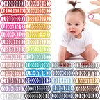 200Pcs Children Elastic Rubber Band Girls Hair Bands Kids Candy Color Ponytail Holder Ties Baby Headband Kids Hair Accessories