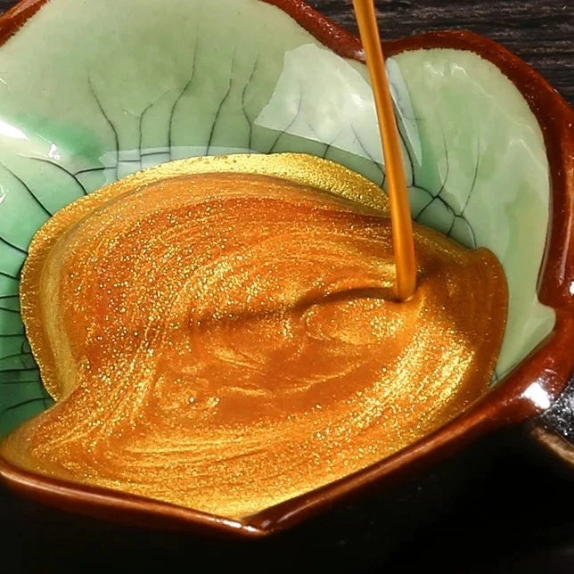 60g / 120g Chinese Japanese Traditional Calligraphy Brush Liquid Sumi Ink Gold Silver for Beginner Practice Writing Stationery