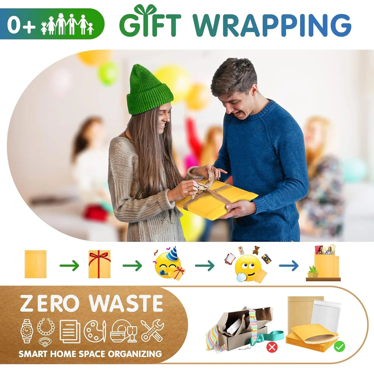 Kraft Paper Bubble Envelopes Bags Self Seal Adhesive Padded Bubble Mailers Shockproof Anti Drop Shipping Envelopes Mailing Bags