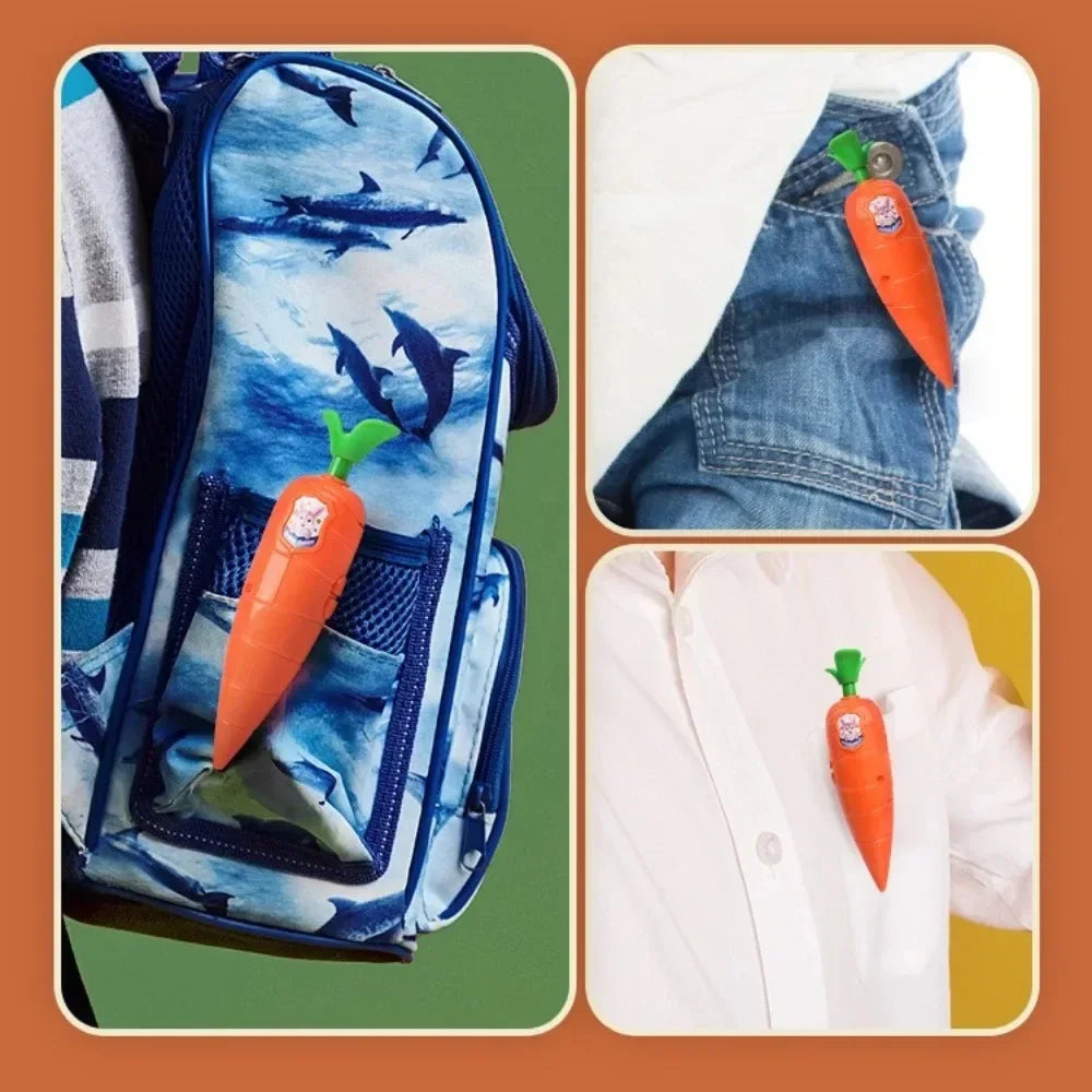 1-10pcs///Zootopia Carrot Voice Recorder Pen Cartoon Kids Ballpoint Pen That Can Be Recorded Creative Multi Functional Pens Gift