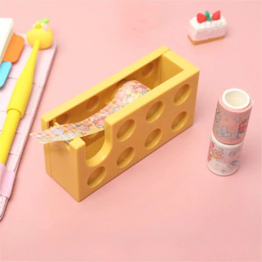 Building Block Adhesive Tape Holder Paper Tape Masking Tape Tape Dispenser Multi-color Plastic Roller Tape Holder