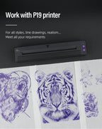 Tattoo Transfer Paper A4 Size Tattoo Stencil Paper Copy Paper Thermal Paper for Tattoo Transfer Machine or Hand Drawing