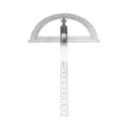 Angle Finder Ruler 0-180 Degree Stainless Steel Protractor Goniometer Angle Finder Gauge 15cm Ruler Stainless Steel Angle Finder