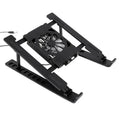 2026 Hot Selling Items Adjustable Height Laptop Cooling Stand Portable Foldable Design Multiple Speed Quiet Fan