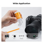 K&F CONCEPT 2pcs 20ML DSLR SLR Sensor Cleaner Liquid For Camera Lens PC Watch Phone Screen Glasses CCD/CMOS Sensor Clean Fluid