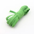 5m 10m 20m 40m 90m Elastic Elastic Band 6mm Color Sewing Household Rubber Band Elastic Band Garment Sewing Accessories