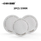 MHW-3BOMBER Titanium Coating Espresso Puck Screen 51/53/58.5mm Reusable Metal Filter 0.8mm Thickness Lower Shower Screen