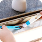 1PCS Portable Cleaning Brush Multifunctional Door and Window Keyboard Groove Cleaner Dust Shovel Window Rail Cleaning Tool