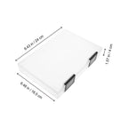 1Pcs A5 Paper Storage Box Premium Thick Plastic File Container for Documents Books Files Efficient Organization Desktop Study