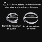 304 Stainless Steel Powerful Hose Pipe Tube Clamps Exhaust Air Water Pipes Durable Sealing Powerful Strength Repair Welding Tool