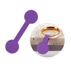 100/200PCS Round Price Tag for Jewelry Bracelet Earring Necklace Display Stand Card Packaging Sticker Self Adhesive Blank Label