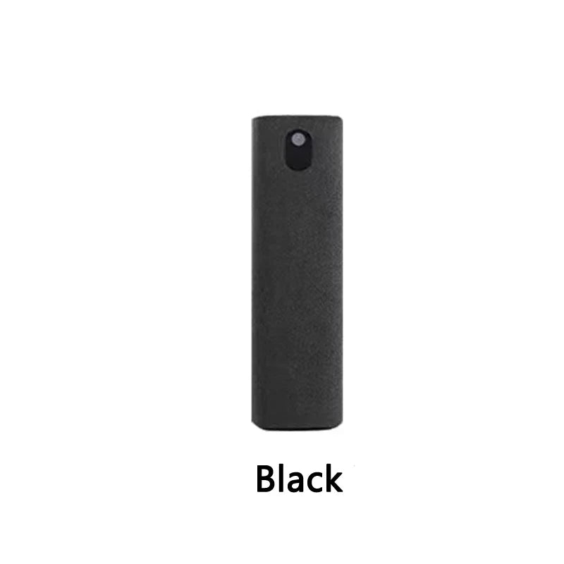2-In-1 Soft Microfiber Polishing Cloth Screen Cleaner Spray Mini Cleaner Spray For Tablet Phone Glasses Computer Screen Cleanier