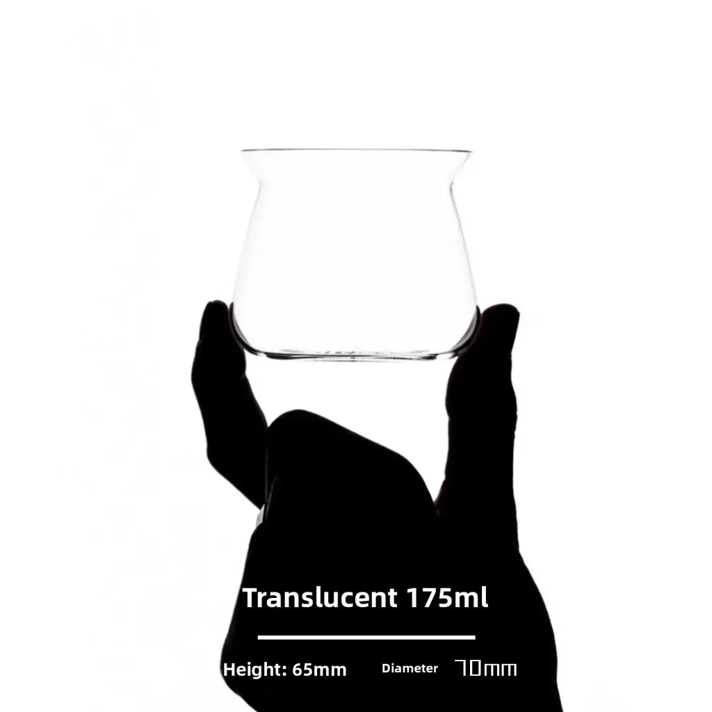 175ml 275ml Hand-Poured Coffee Sensory Smell Taste Cup Heat-Resistant Glass Sharing Jug Transparent European Style Texture De...
