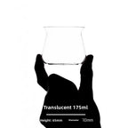 175ml 275ml Hand-Poured Coffee Sensory Smell Taste Cup Heat-Resistant Glass Sharing Jug Transparent European Style Texture De...