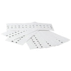 208PCS A-Z Sticky Tabs, White Alphabet Index Tabs, Self-Adhesive Book Tabs for Dictionary,Notebooks,Files