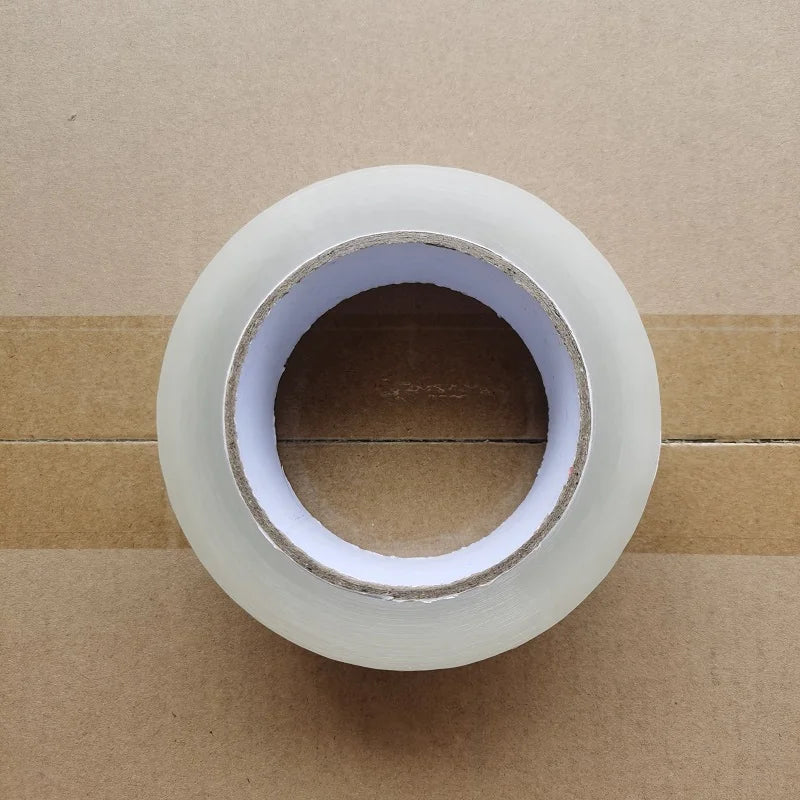 100m Super Bond Brown Packaging Adhesive Tape Shipping Carton Sealing Coffee Sticky Buff ClearTape for Home Office School