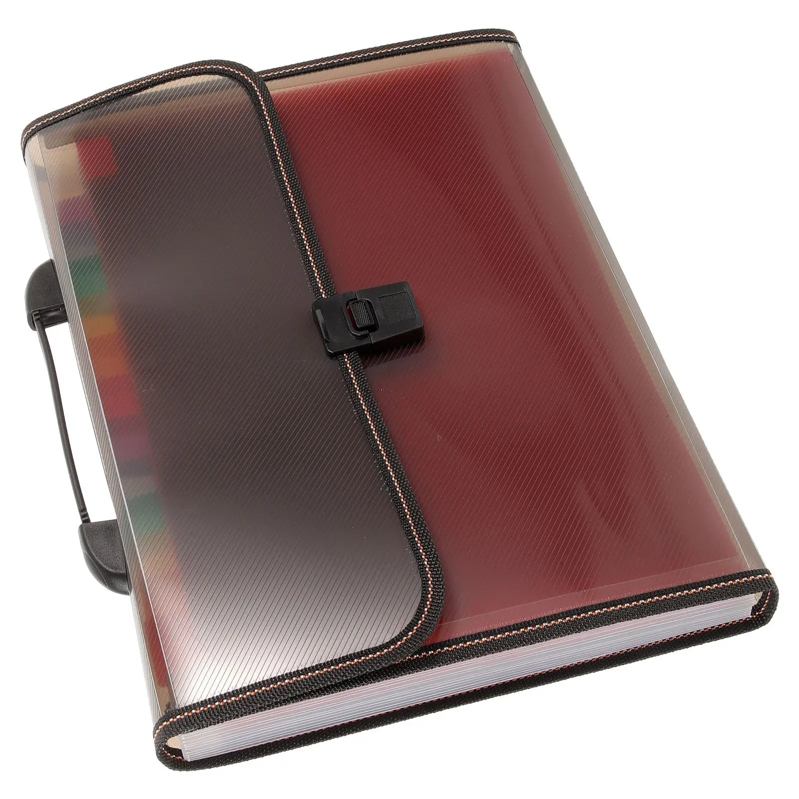 Document File Folder Accordion Style PP Material Portable Expanding Organizer Folder Multi Pocket Sorting Paper Document Storage
