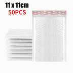 Multi-size White Bubble Envelopes Bag Thicken Waterproof Foam Bubble Shipping Envelope Bags Self Seal Packing Bags 11/15/23cm