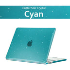 Glitter Laptop Case For Macbook 15 A1707 A2941 A2141 Laptop Case For Apple Macbook Case Bag For Air 13 A2681 A2337 A1466 A2338