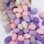 10/20/30/50/100Pcs Mini Makeup Sponge, Expands When Exposed to Water, Suitable for All Skin Types