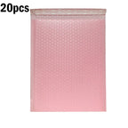 50-10PCS Black/Pink/White Bubble Mailers Delivery Package Packaging Small Business Supplies Bubble Envelopes Packing Bag Mailer